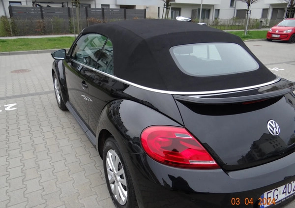 Volkswagen Beetle cena 59900 przebieg: 49600, rok produkcji 2016 z Margonin małe 326